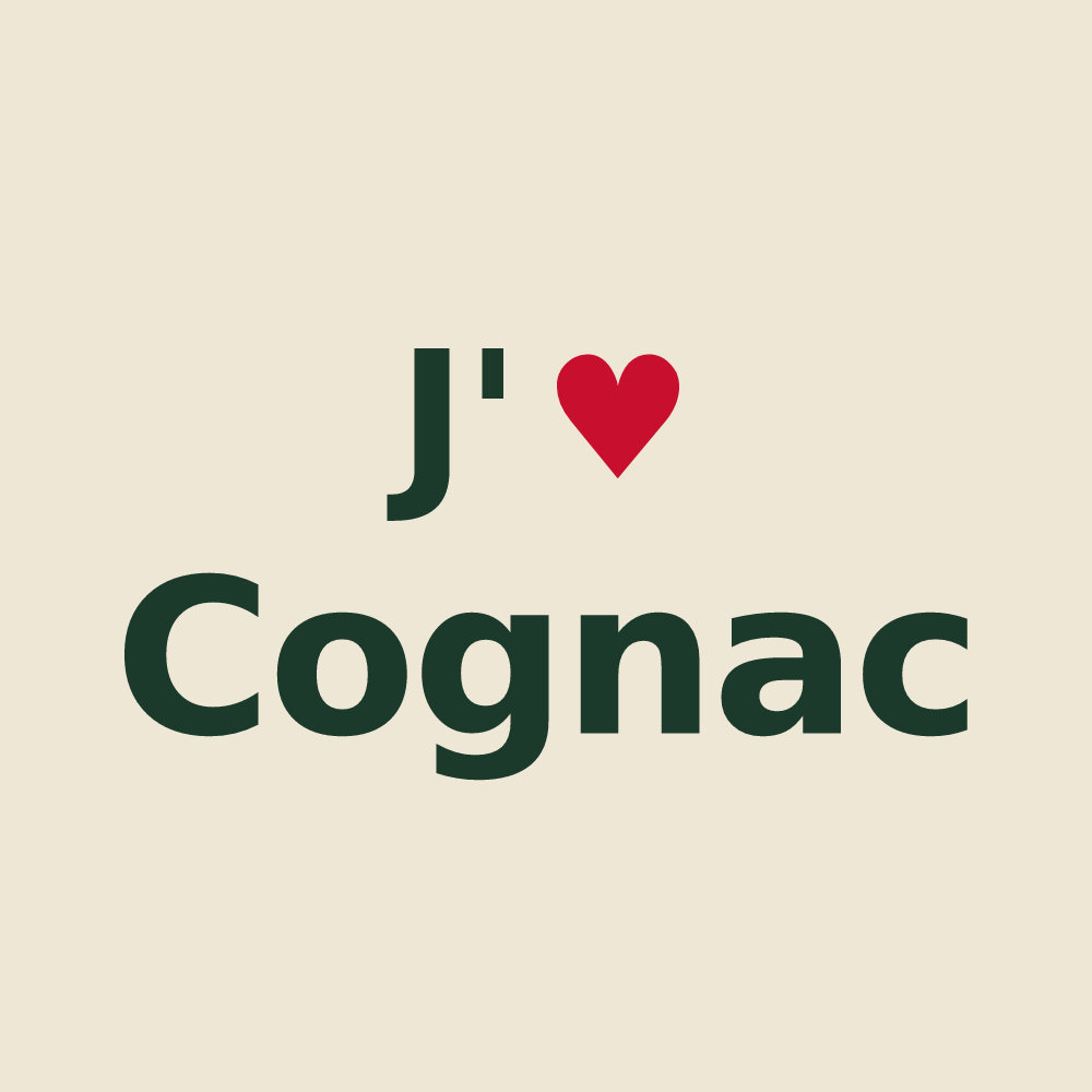 Tote bag personnalisé Cognac — design J'aime Cognac