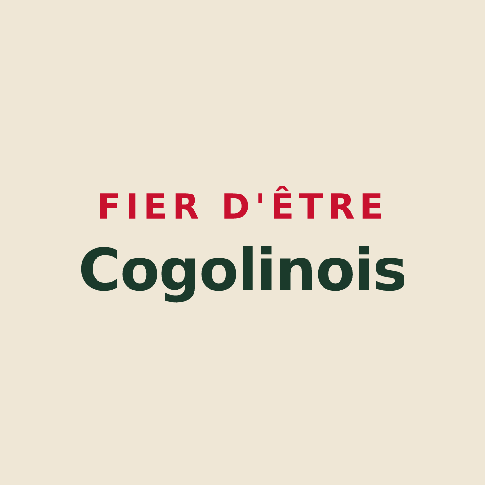 Tote bag « Fier d'être Cogolinois » — design pour Cogolin