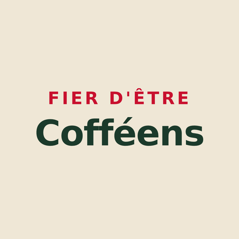 Tote bag « Fier d'être Cofféens » — design pour Coiffy-le-Haut