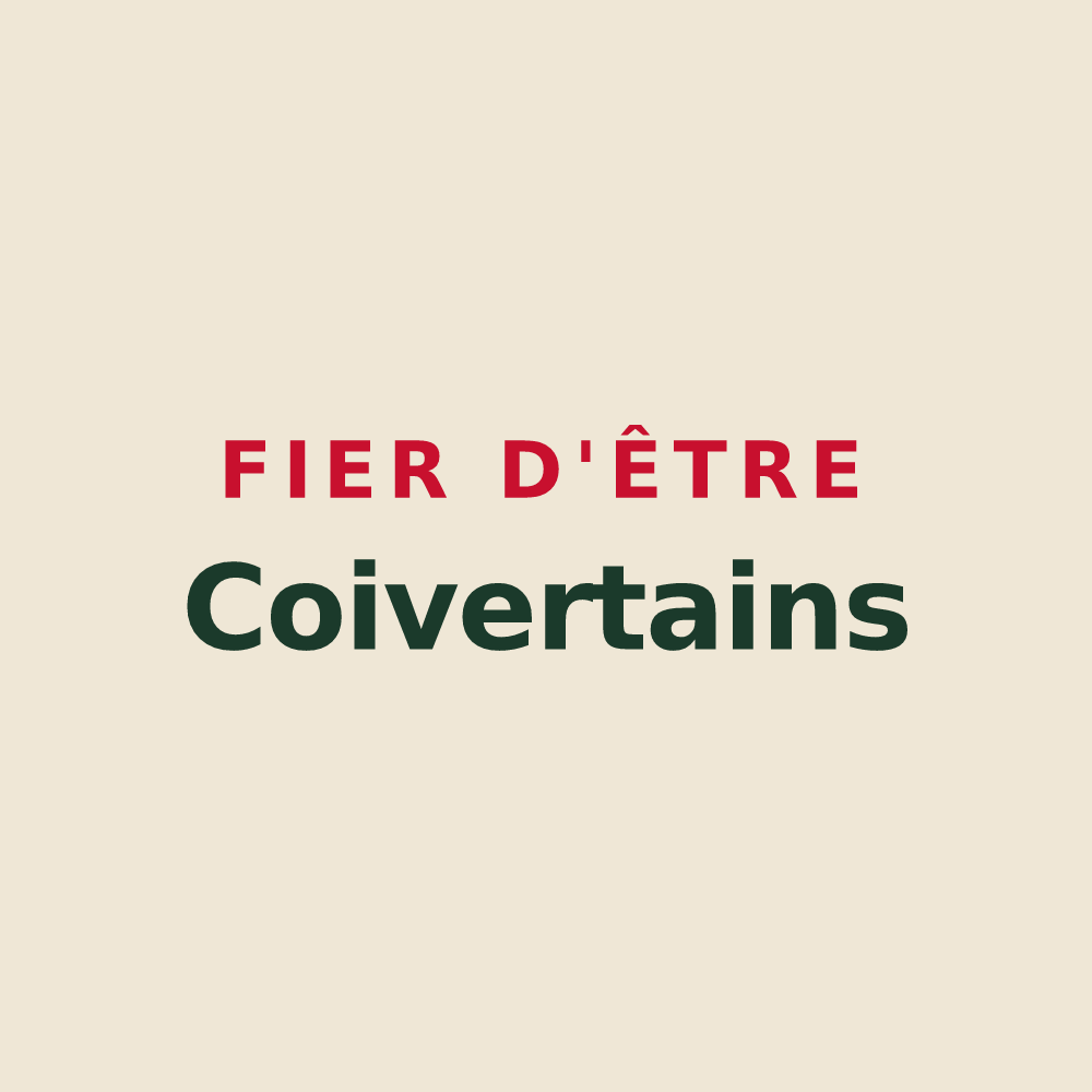 Tote bag « Fier d'être Coivertains » — design pour Coivert