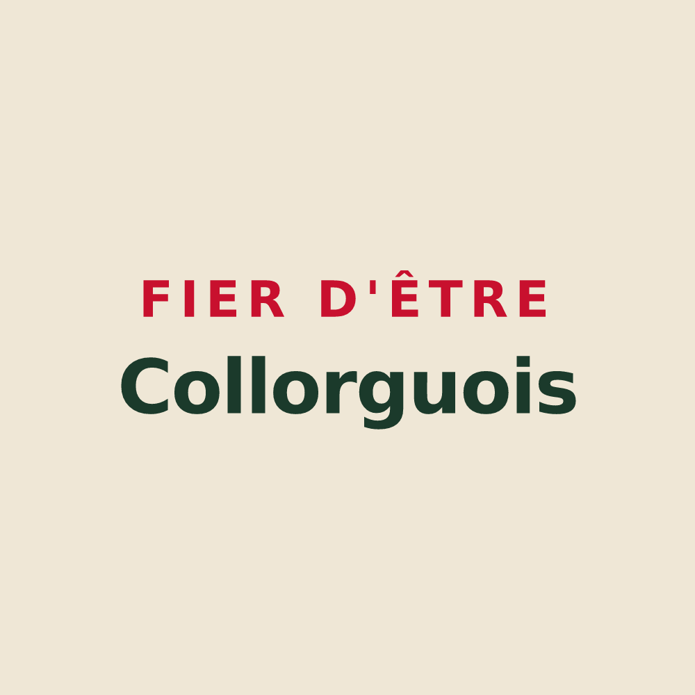 Tote bag « Fier d'être Collorguois » — design pour Collorgues