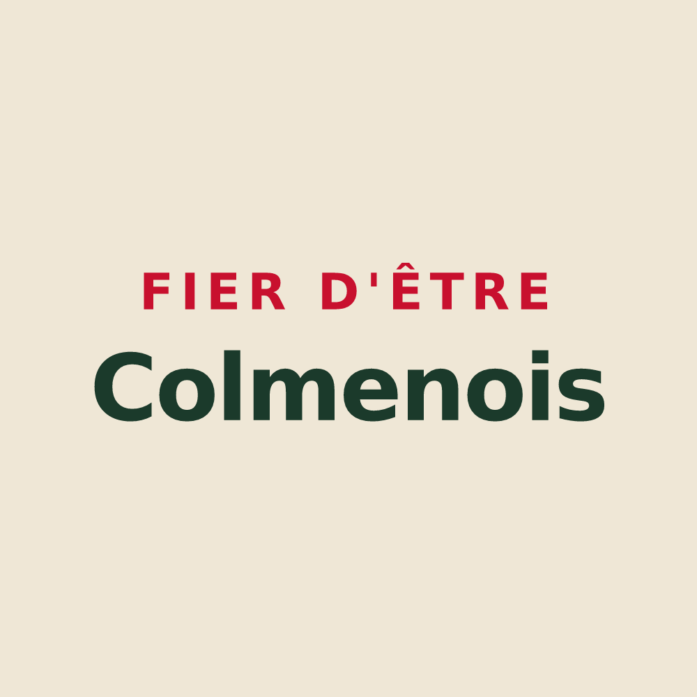 Tote bag « Fier d'être Colmenois » — design pour Colmen