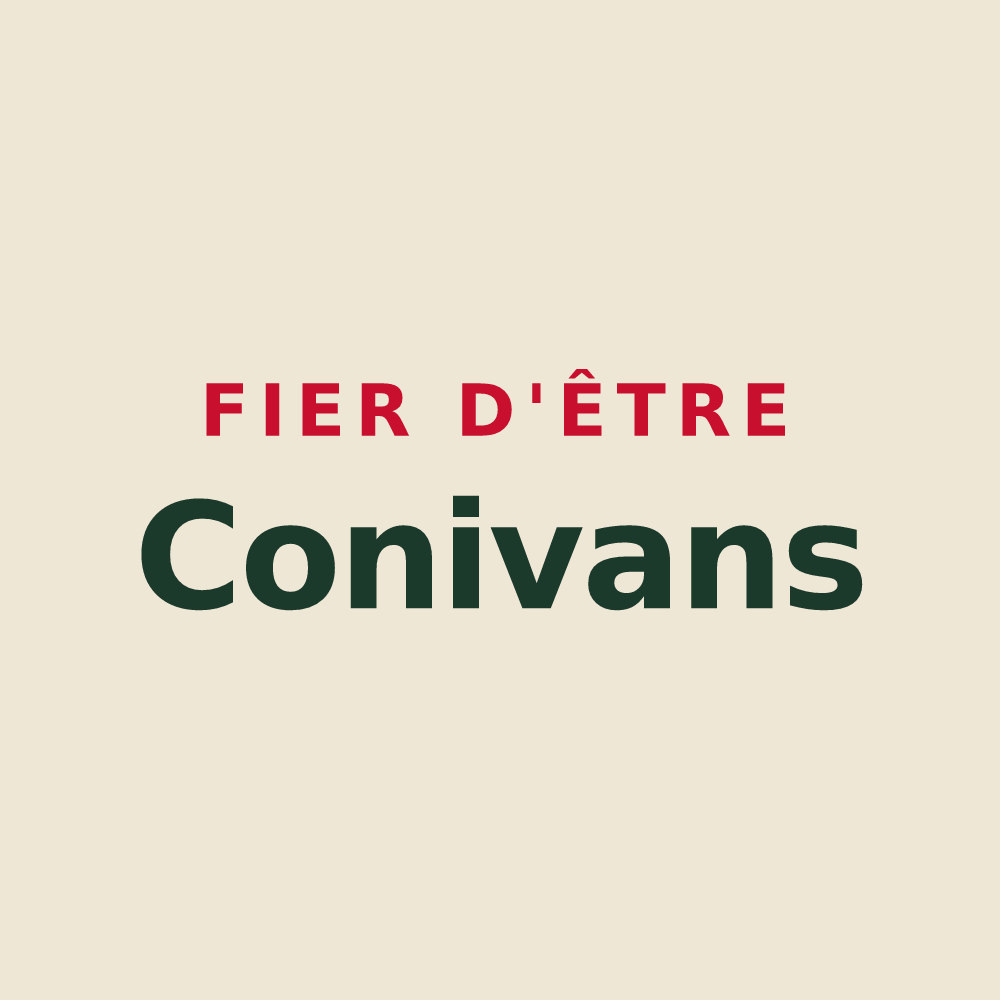 Tote bag « Fier d'être Conivans » — design pour Colombé-la-Fosse