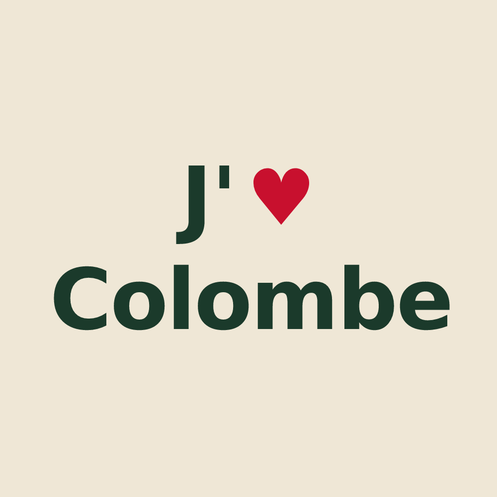 Tote bag personnalisé Colombe — design J'aime Colombe