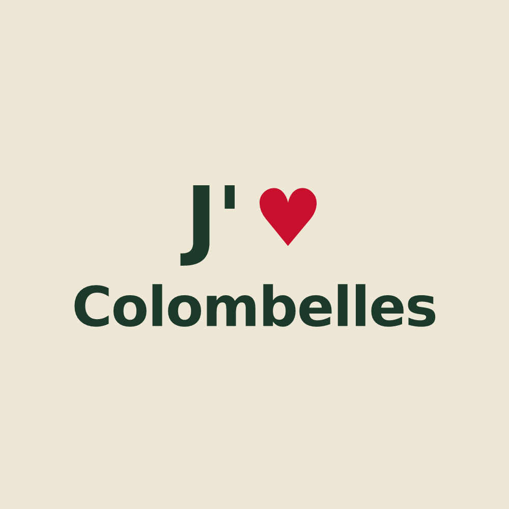 Tote bag personnalisé Colombelles — design J'aime Colombelles