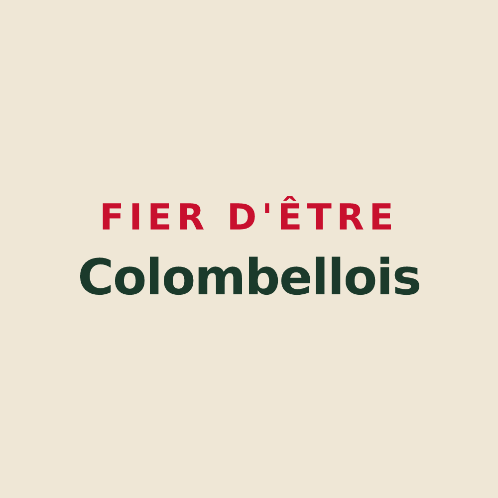 Tote bag « Fier d'être Colombellois » — design pour Colombelles
