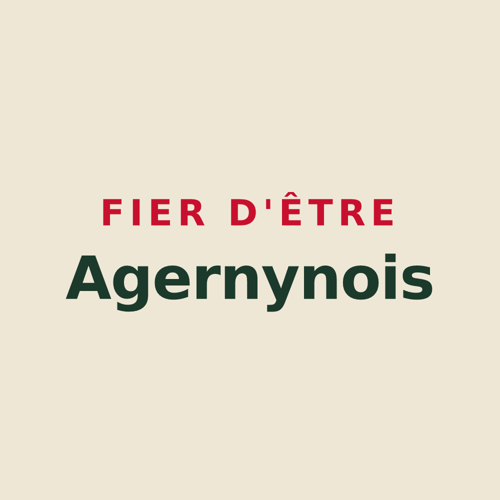 Tote bag « Fier d'être Agernynois » — design pour Colomby-Anguerny