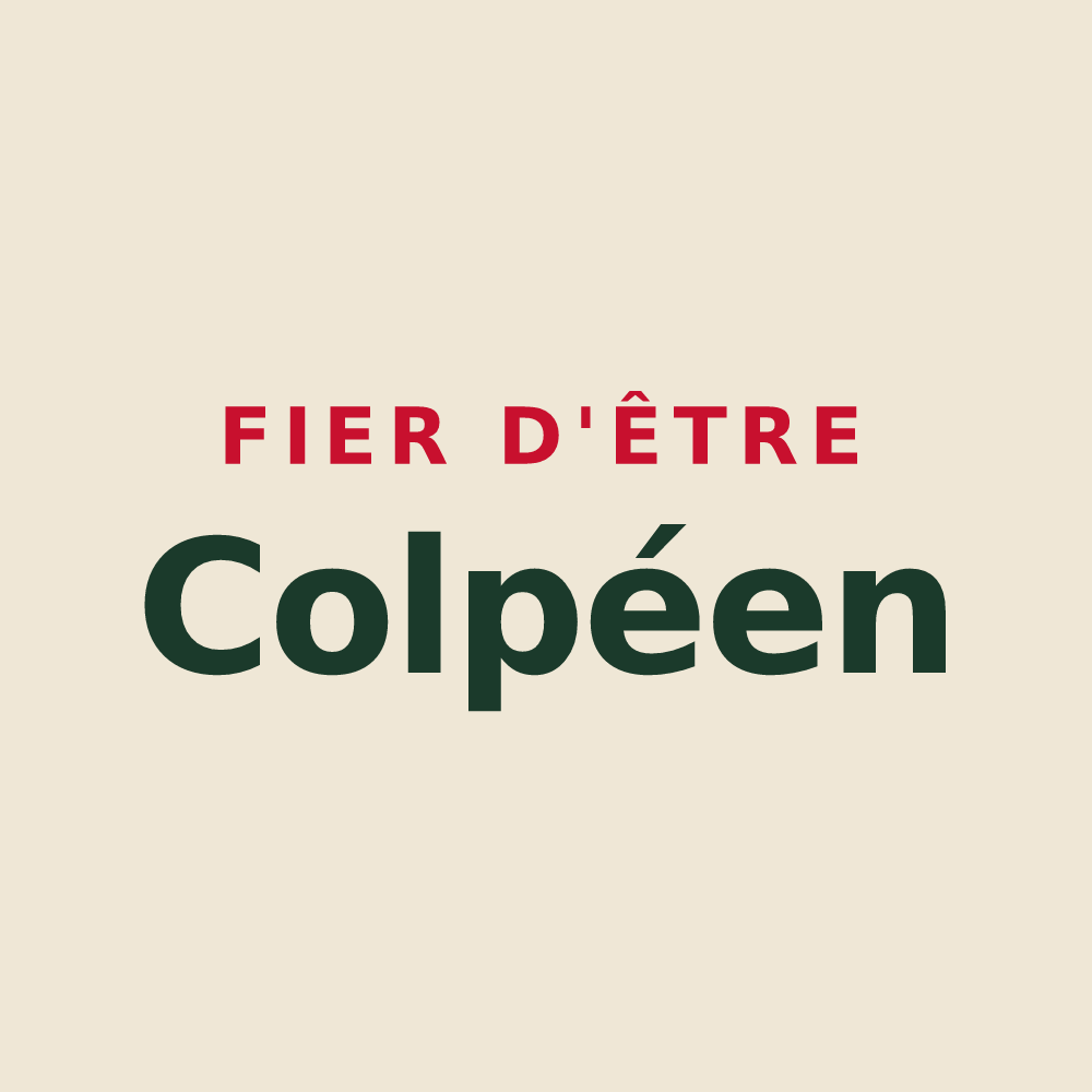 Tote bag « Fier d'être Colpéen » — design pour Colpo