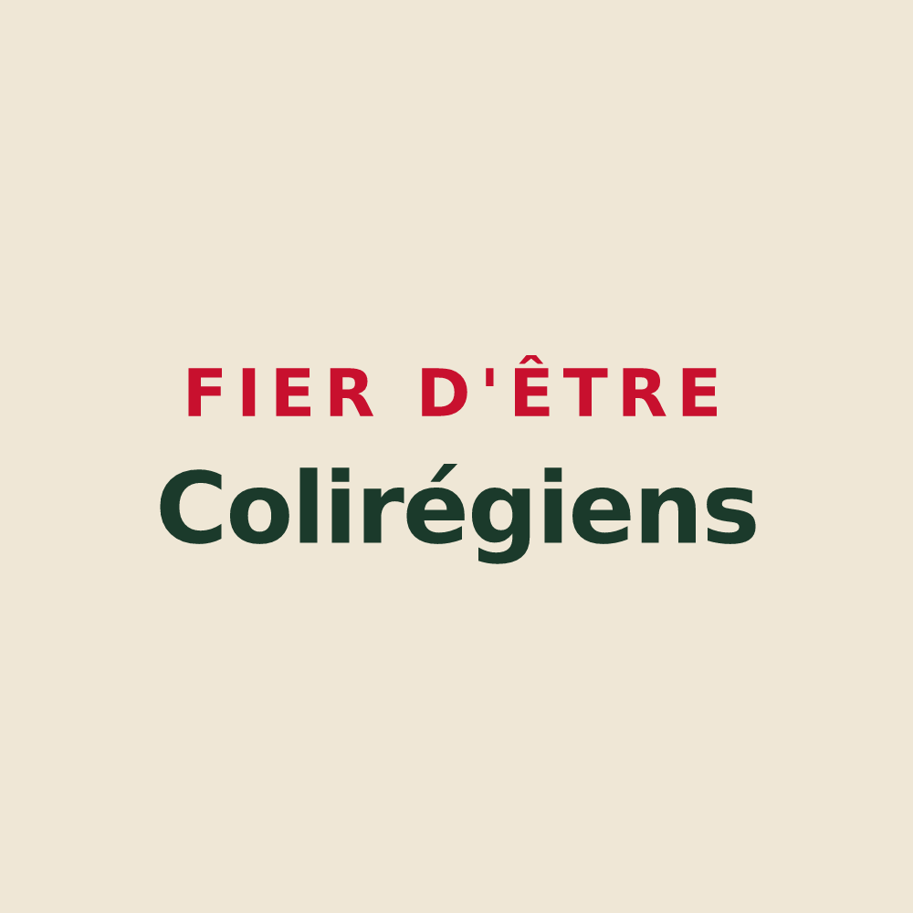 Tote bag « Fier d'être Colirégiens » — design pour Colroy-la-Roche