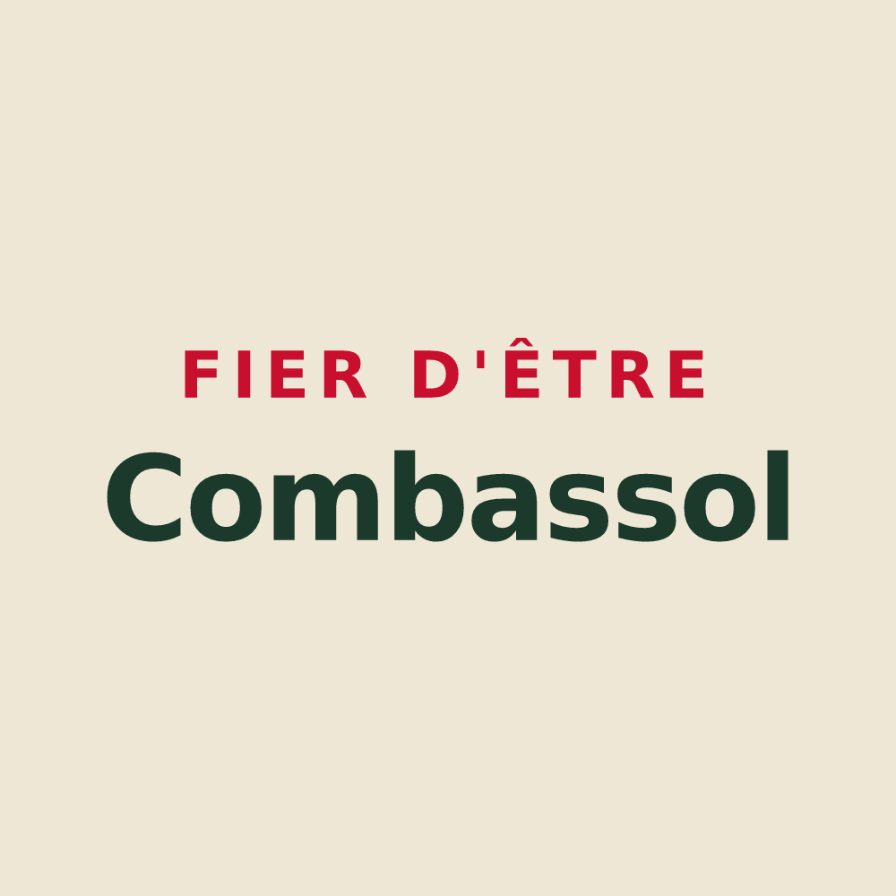 Tote bag « Fier d'être Combassol » — design pour Combas