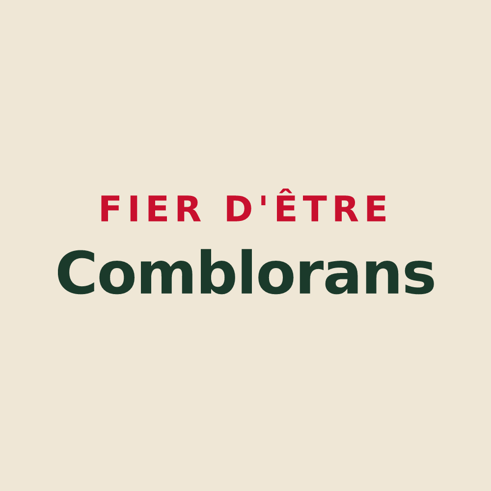 Tote bag « Fier d'être Comblorans » — design pour Combloux