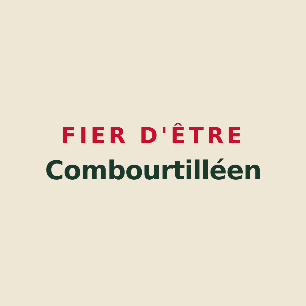 Tote bag « Fier d'être Combourtilléen » — design pour Combourtillé