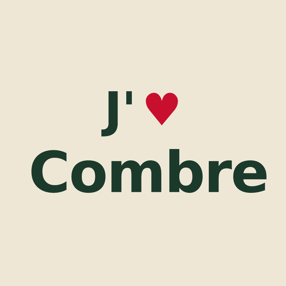 Tote bag personnalisé Combre — design J'aime Combre