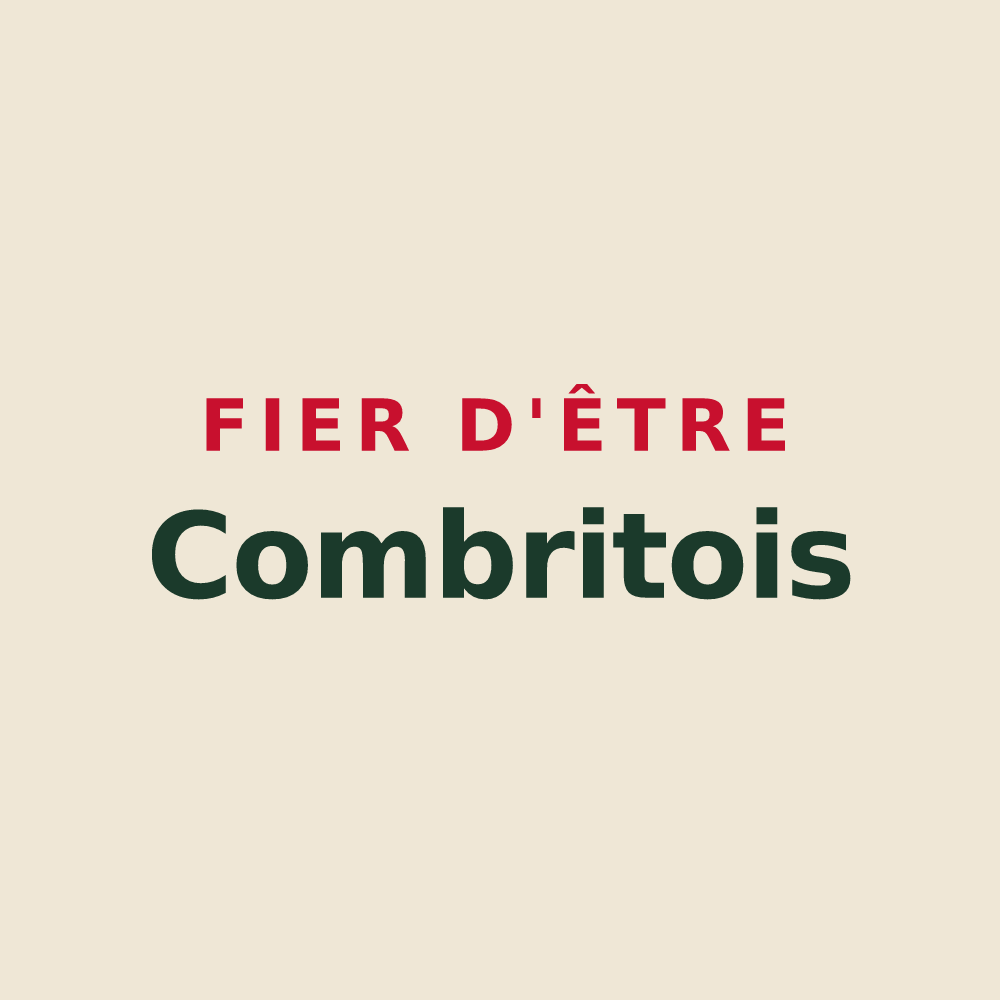 Tote bag « Fier d'être Combritois » — design pour Combrit