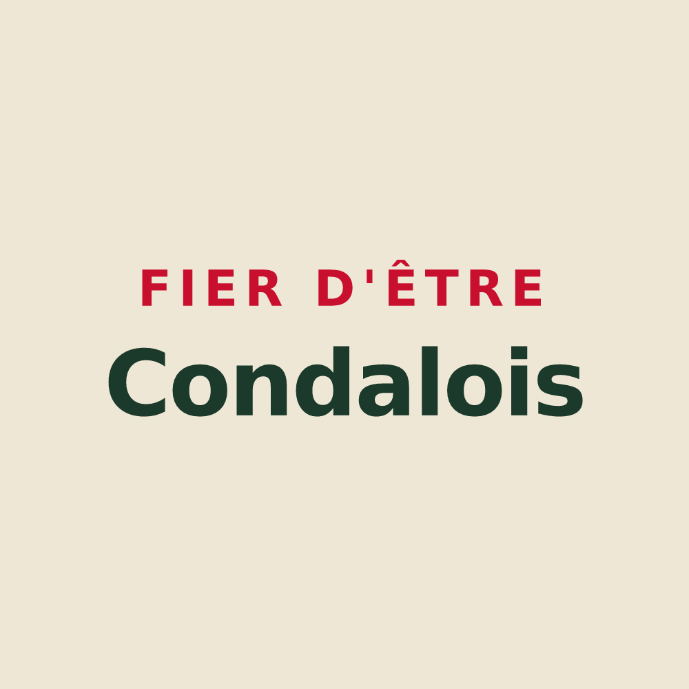 Tote bag « Fier d'être Condalois » — design pour Condal