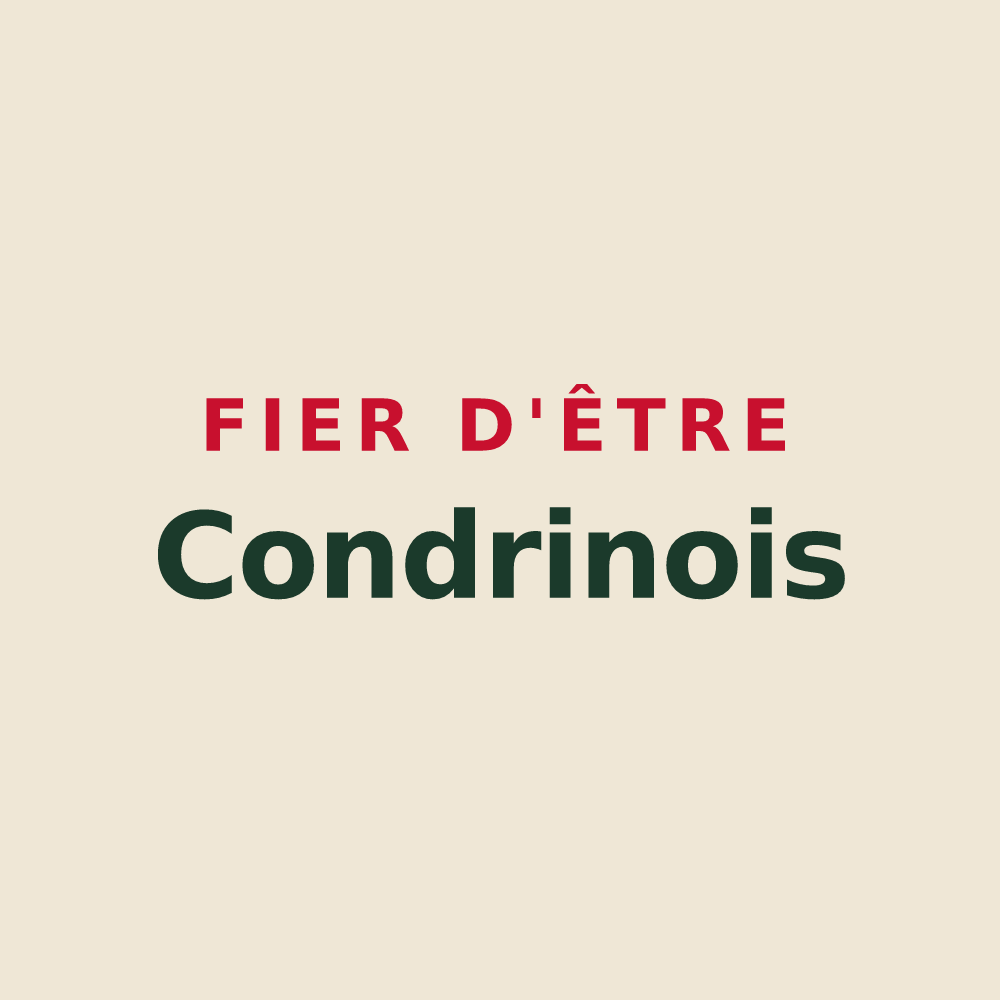 Tote bag « Fier d'être Condrinois » — design pour Condren