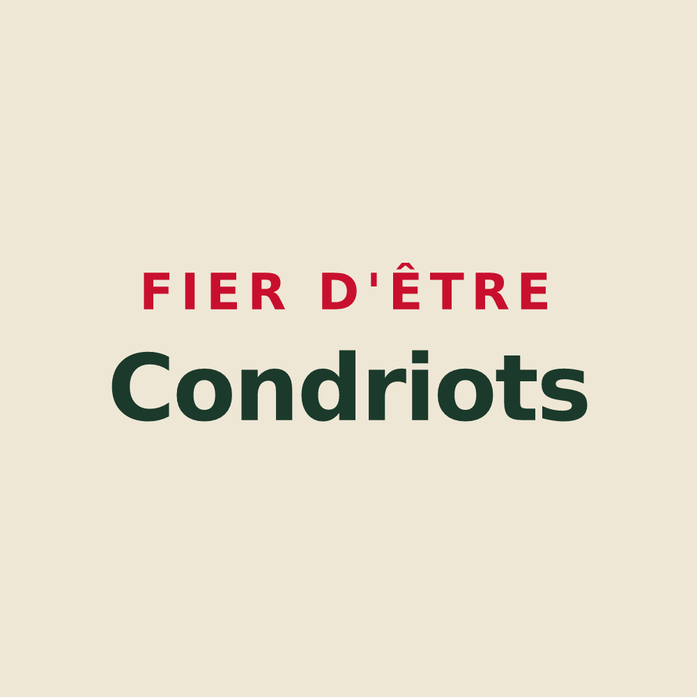 Tote bag « Fier d'être Condriots » — design pour Condrieu