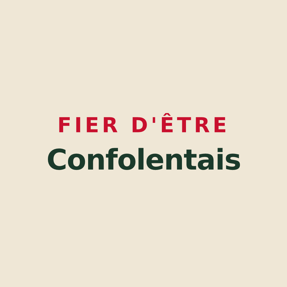 Tote bag « Fier d'être Confolentais » — design pour Confolens