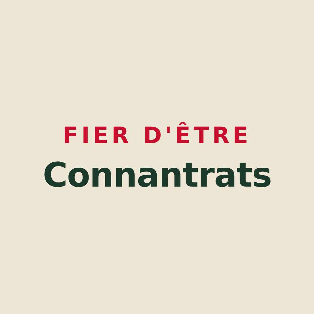 Tote bag « Fier d'être Connantrats » — design pour Connantre