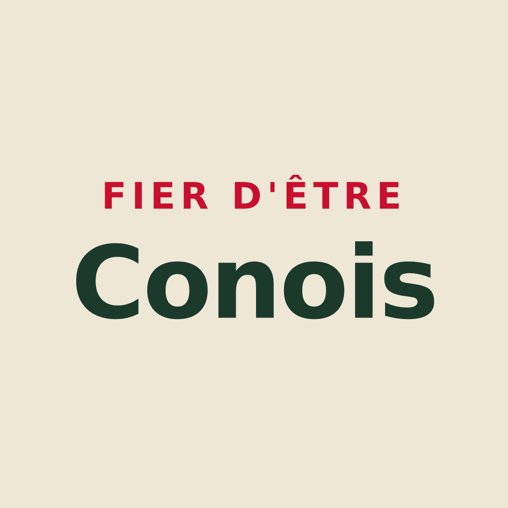 Tote bag « Fier d'être Conois » — design pour Conne-de-Labarde