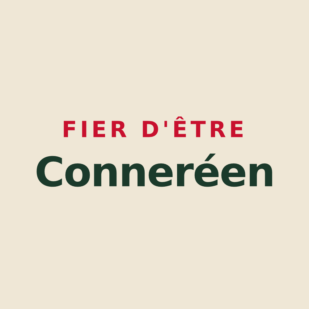 Tote bag « Fier d'être Conneréen » — design pour Connerré