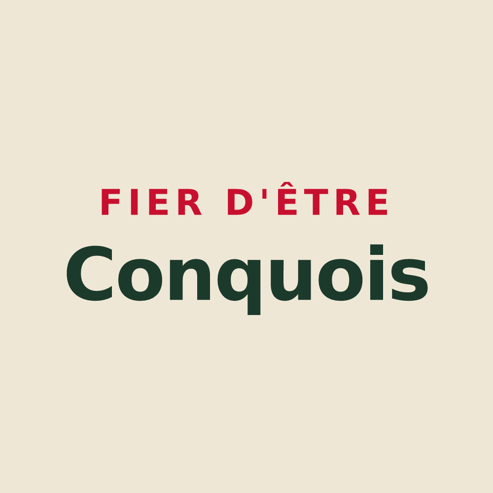 Tote bag « Fier d'être Conquois » — design pour Conques-sur-Orbiel
