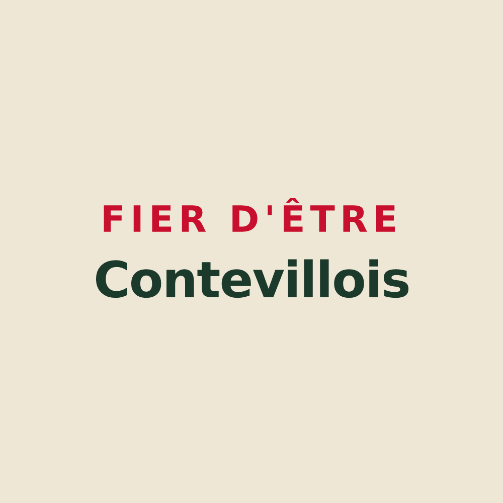 Tote bag « Fier d'être Contevillois » — design pour Conteville-en-Ternois
