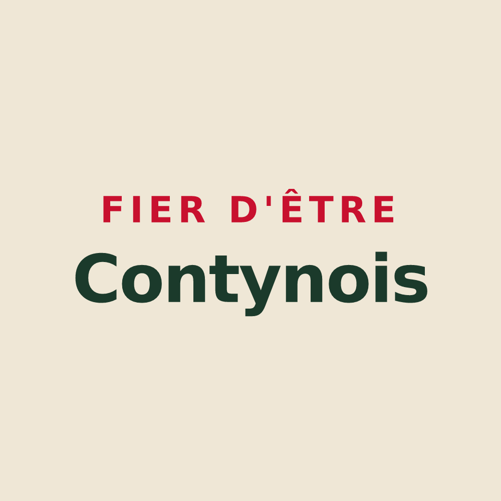 Tote bag « Fier d'être Contynois » — design pour Conty