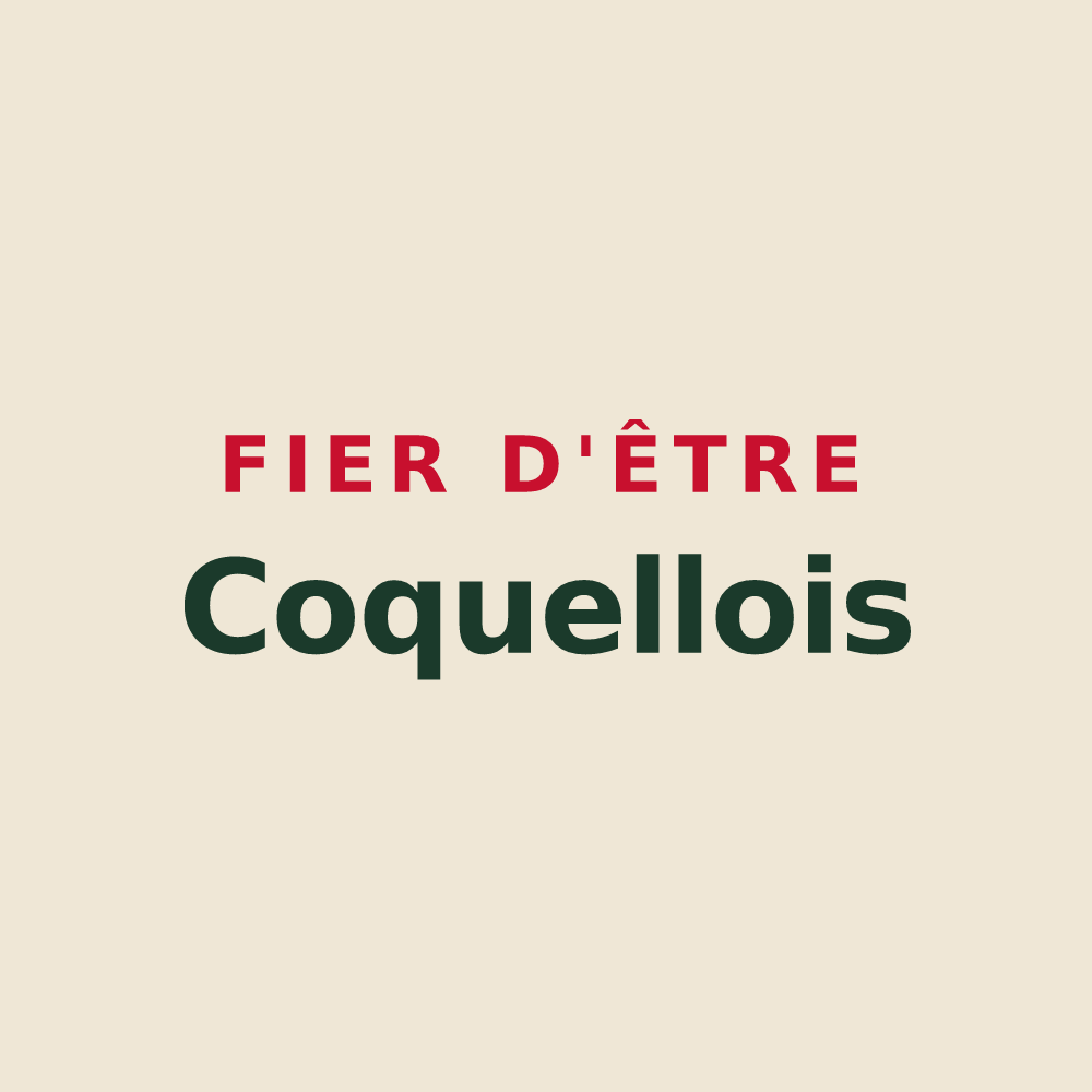 Tote bag « Fier d'être Coquellois » — design pour Coquelles