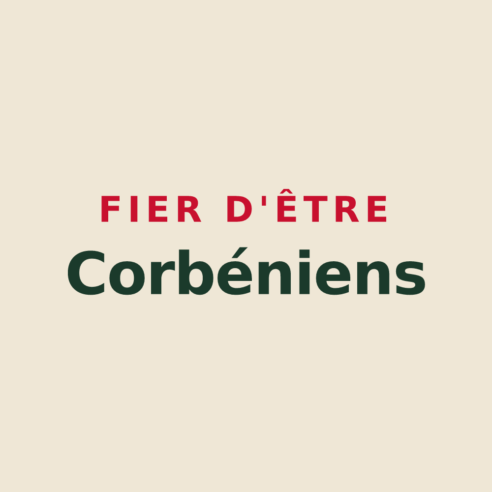 Tote bag « Fier d'être Corbéniens » — design pour Corbeny
