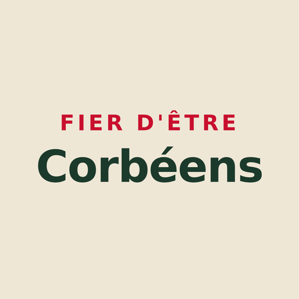 Tote bag « Fier d'être Corbéens » — design pour Corbie