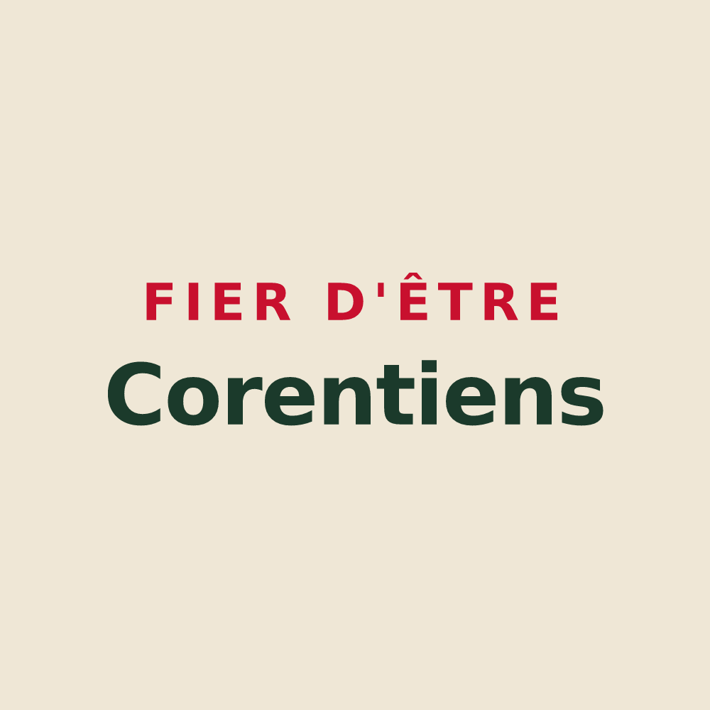 Tote bag « Fier d'être Corentiens » — design pour Coren