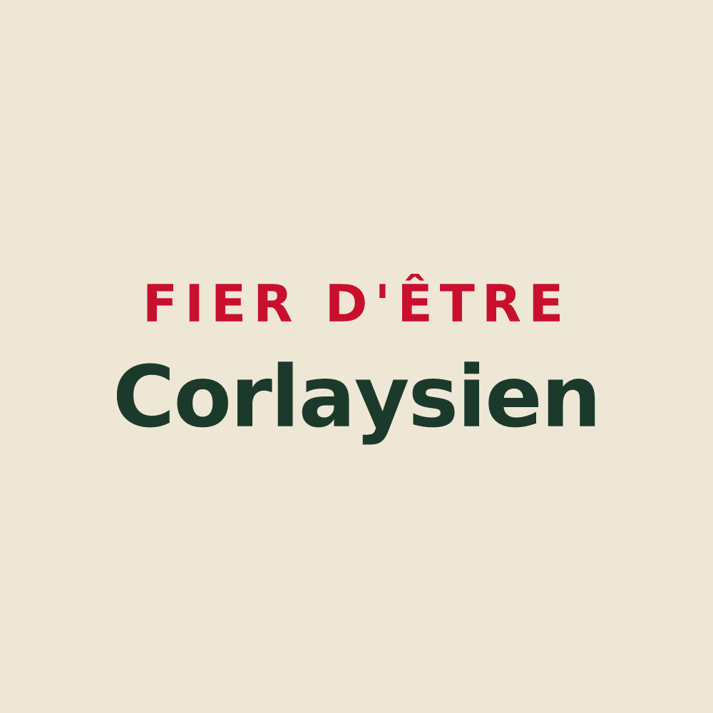 Tote bag « Fier d'être Corlaysien » — design pour Corlay