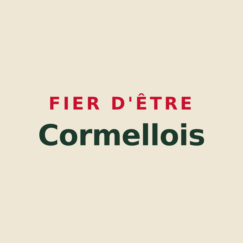 Tote bag « Fier d'être Cormellois » — design pour Cormelles-le-Royal