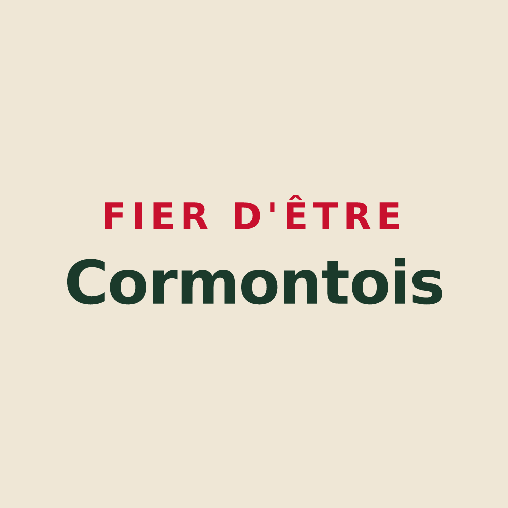 Tote bag « Fier d'être Cormontois » — design pour Cormont