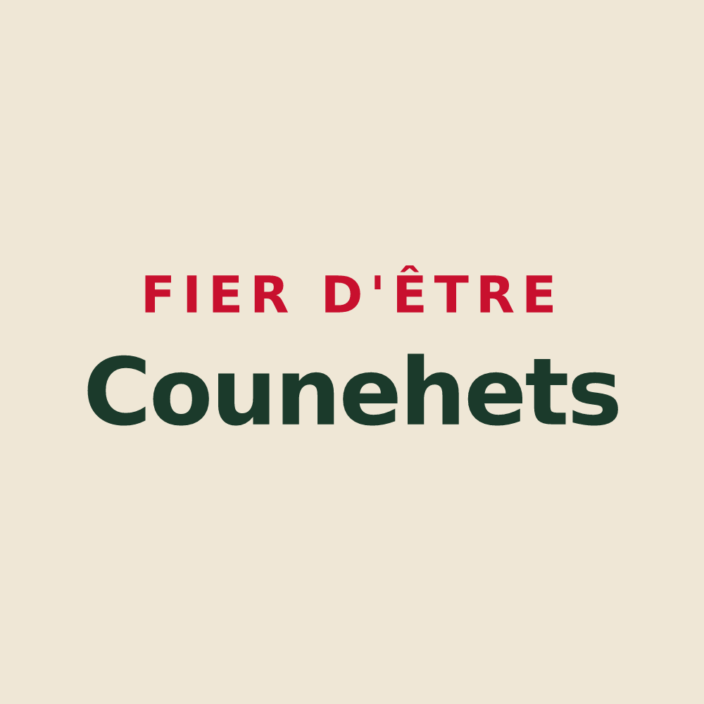 Tote bag « Fier d'être Counehets » — design pour Cornimont