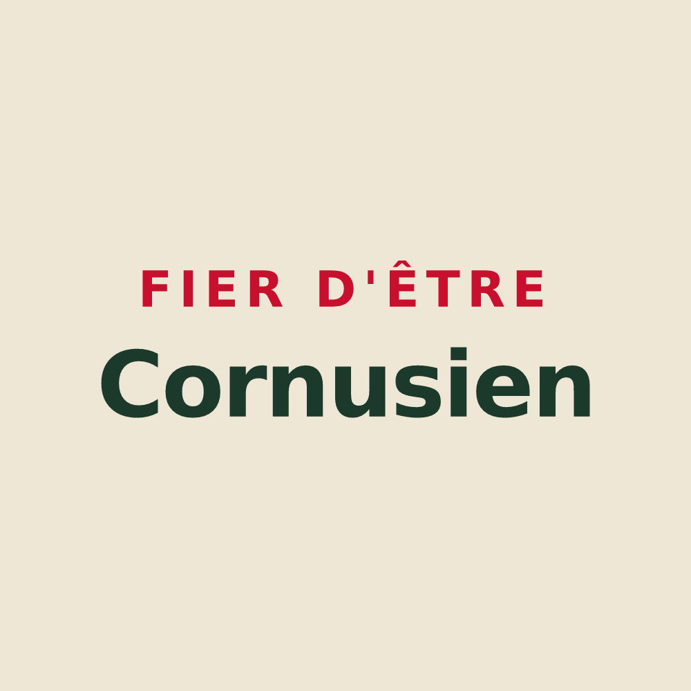 Tote bag « Fier d'être Cornusien » — design pour Corps-Nuds