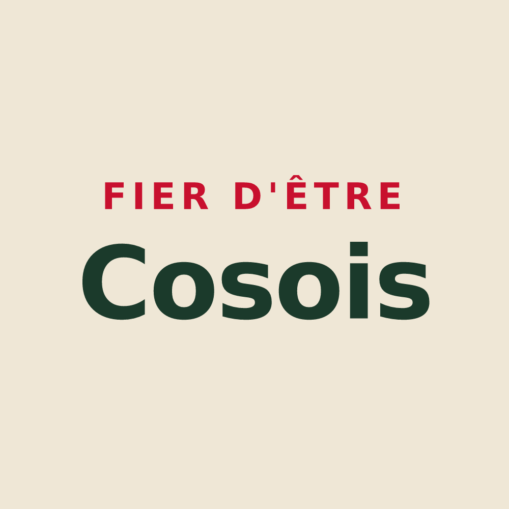 Tote bag « Fier d'être Cosois » — design pour Cos
