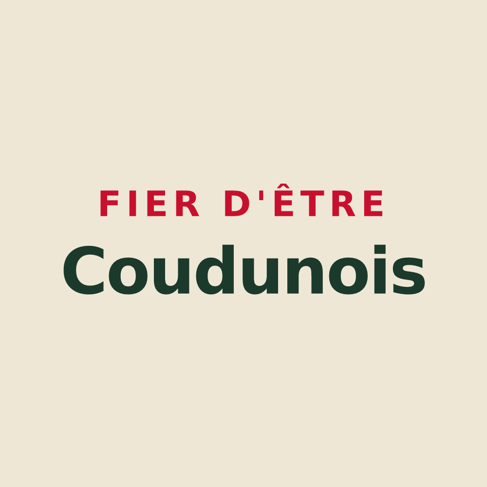 Tote bag « Fier d'être Coudunois » — design pour Coudun