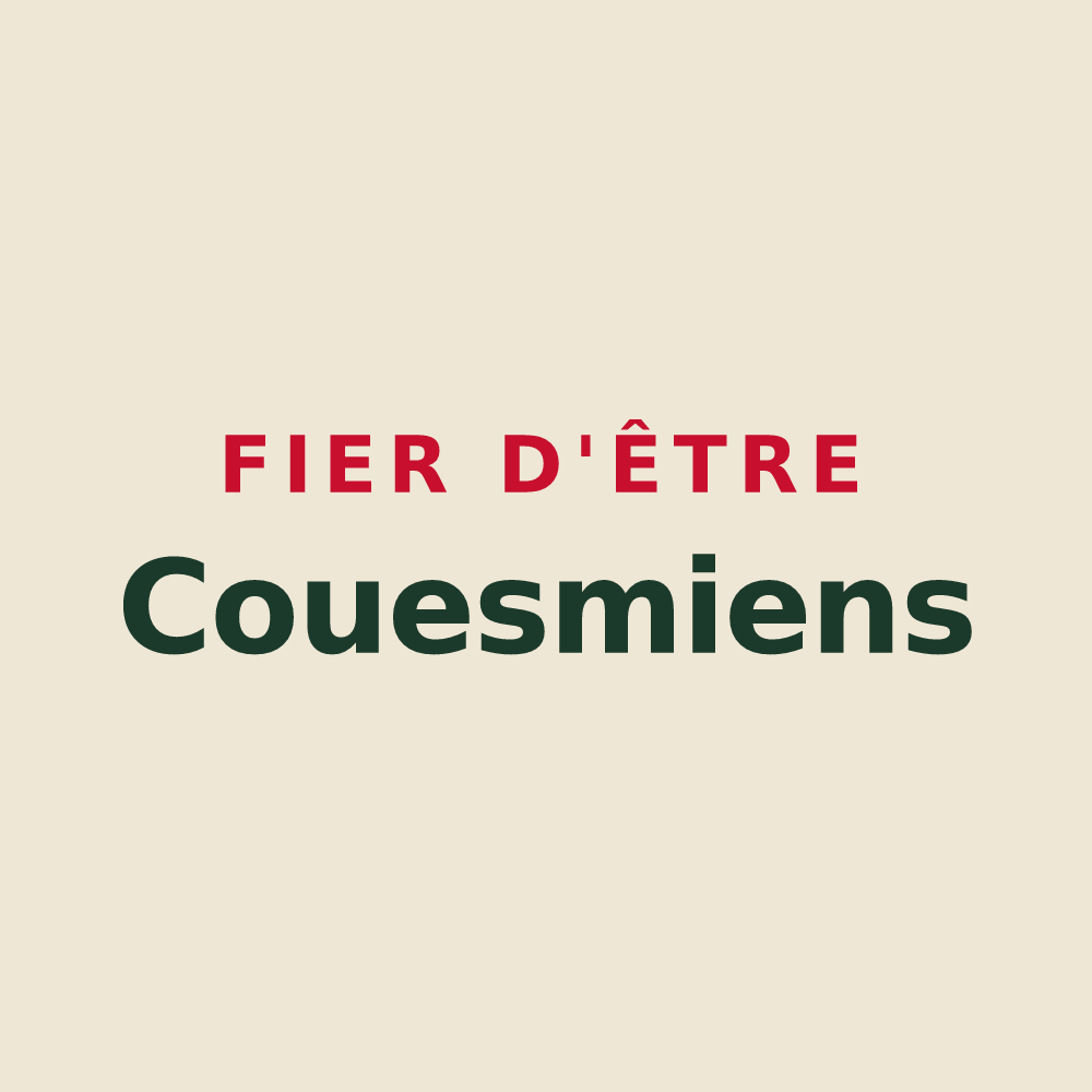 Tote bag « Fier d'être Couesmiens » — design pour Couesmes-Vaucé