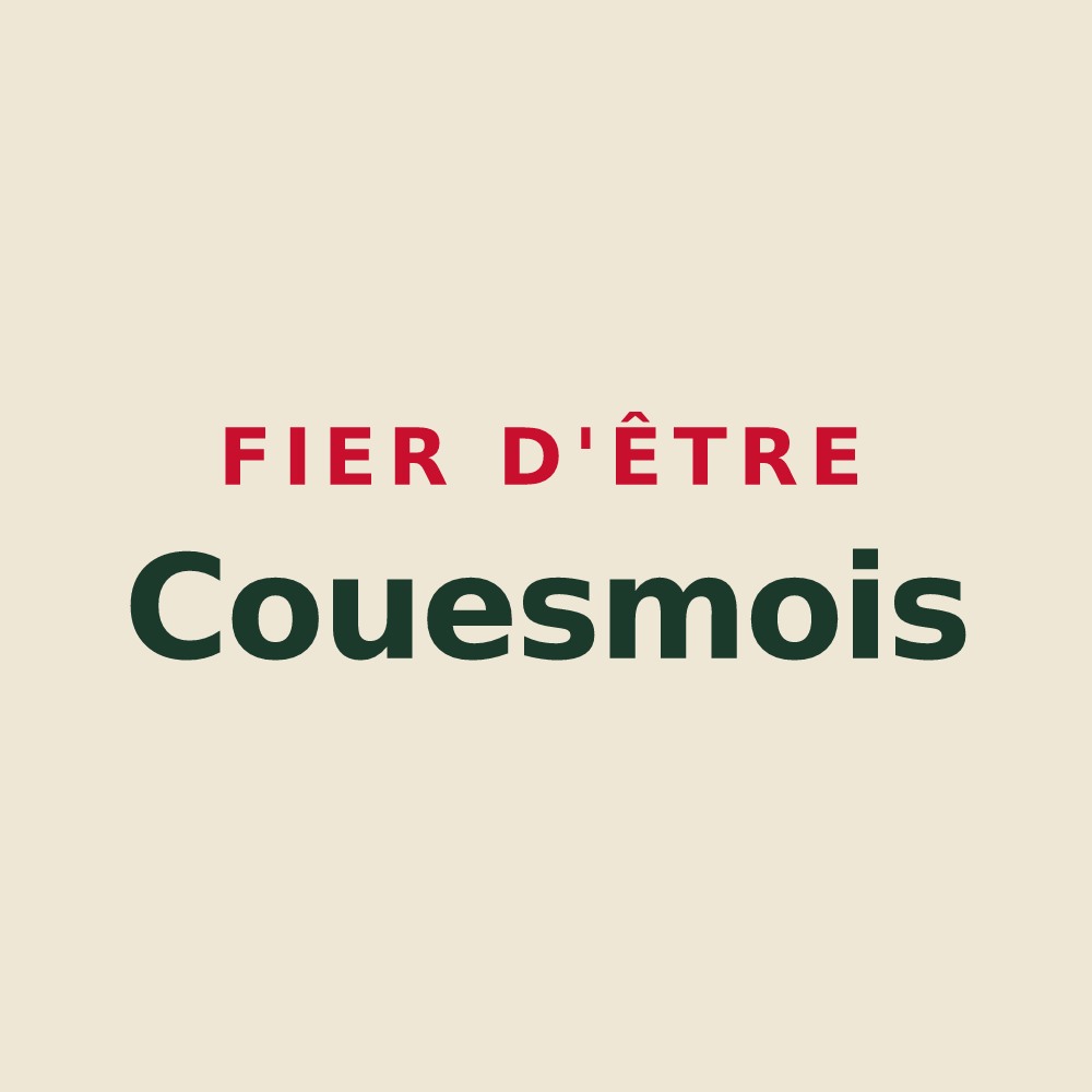 Tote bag « Fier d'être Couesmois » — design pour Couesmes