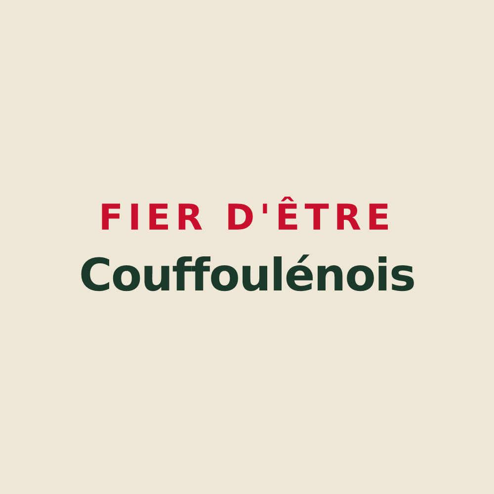 Tote bag « Fier d'être Couffoulénois » — design pour Couffoulens