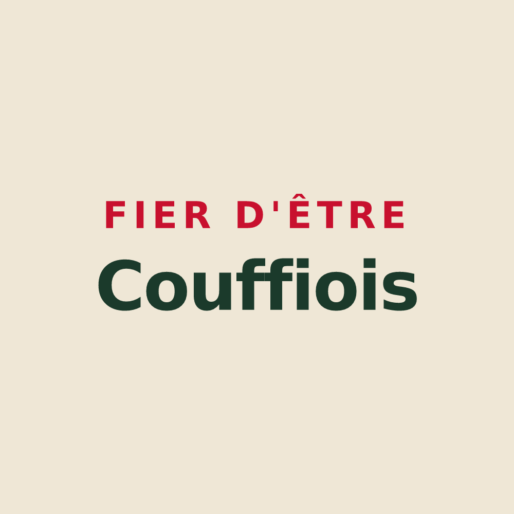 Tote bag « Fier d'être Couffiois » — design pour Couffy