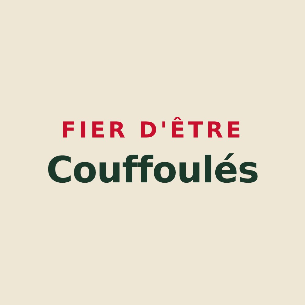 Tote bag « Fier d'être Couffoulés » — design pour Coufouleux
