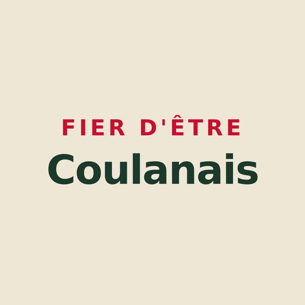 Tote bag « Fier d'être Coulanais » — design pour Coulans-sur-Gée