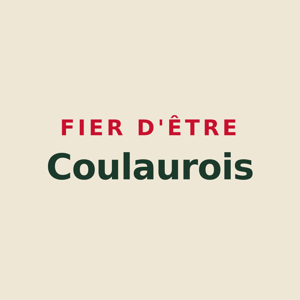Tote bag « Fier d'être Coulaurois » — design pour Coulaures