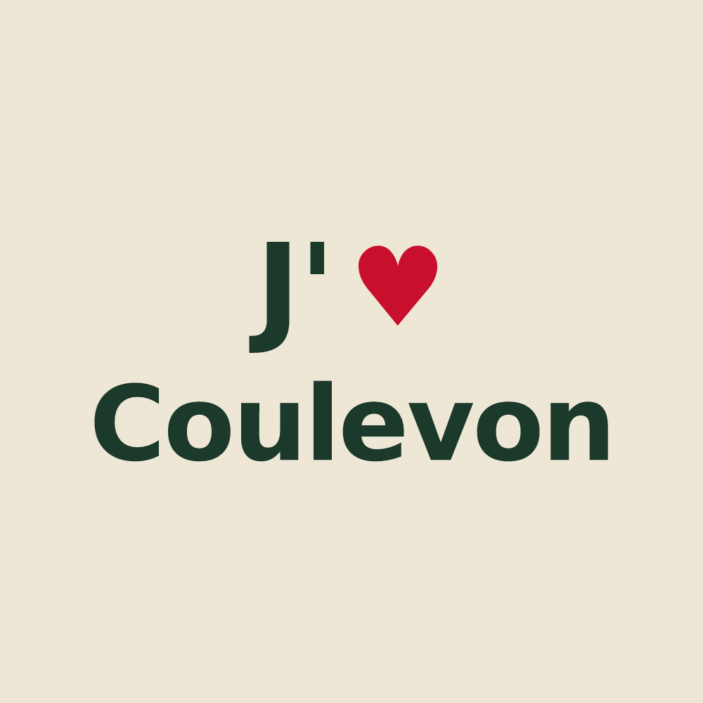 Tote bag personnalisé Coulevon — design J'aime Coulevon