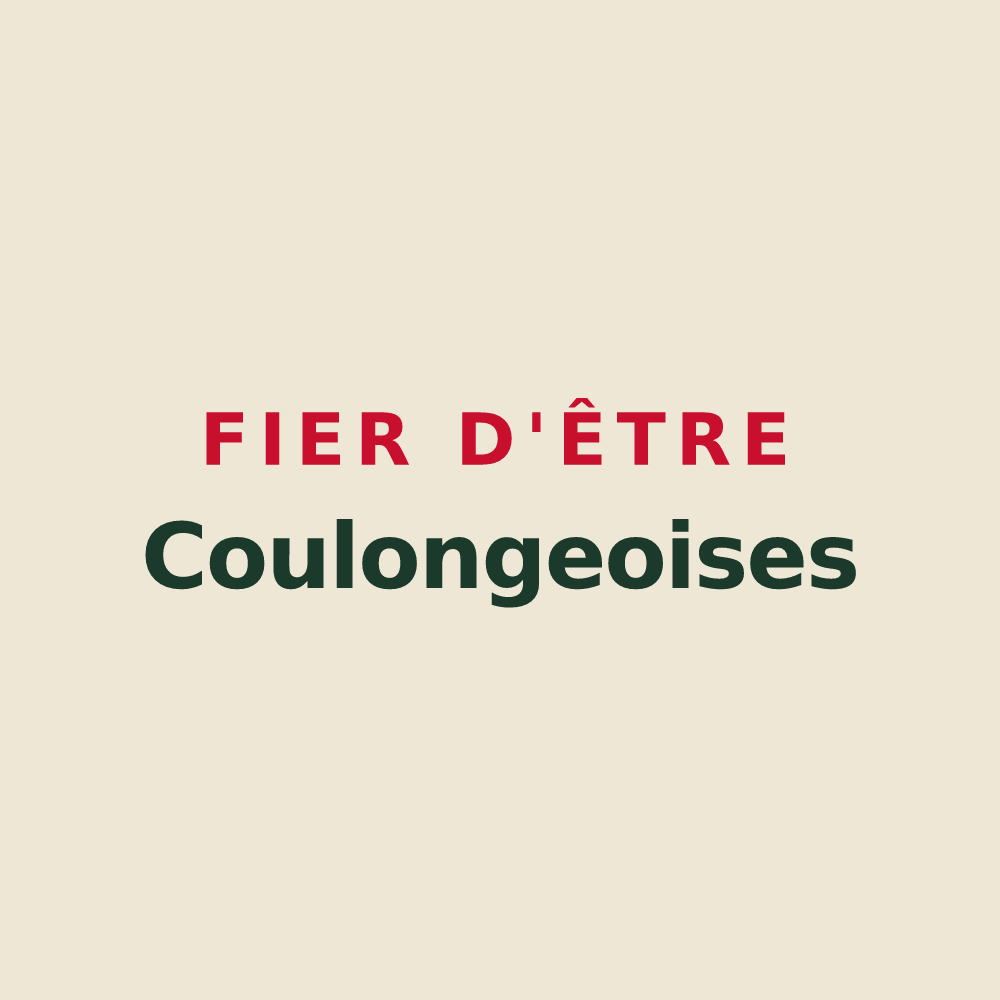 Tote bag « Fier d'être Coulongeoises » — design pour Coulonges-sur-l'Autize