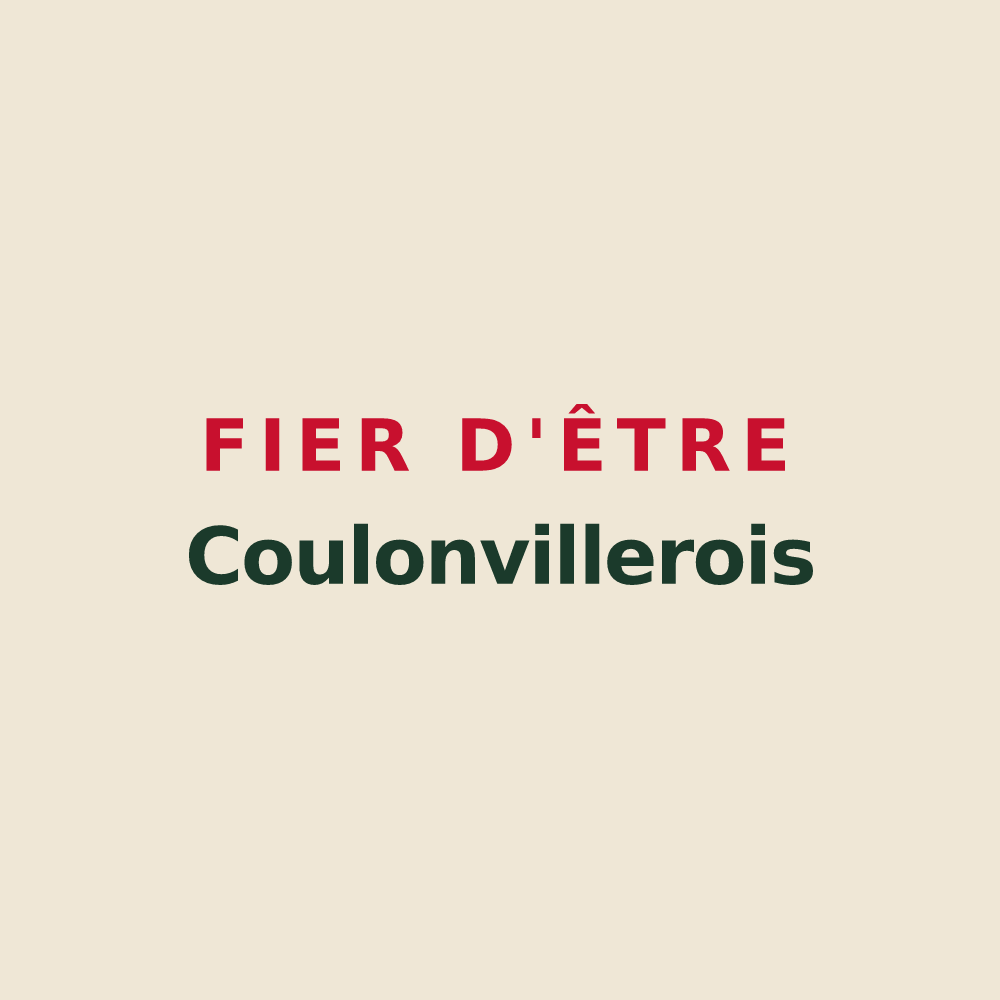 Tote bag « Fier d'être Coulonvillerois » — design pour Coulonvillers