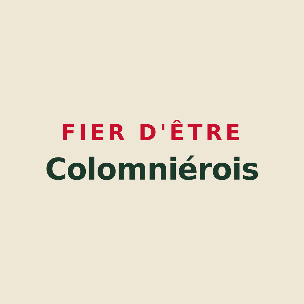 Tote bag « Fier d'être Colomniérois » — design pour Coulounieix-Chamiers